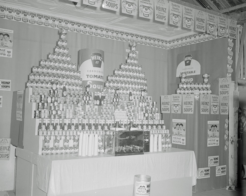 Heinz Foods display, Ipswich Show, Ipswich, 1958