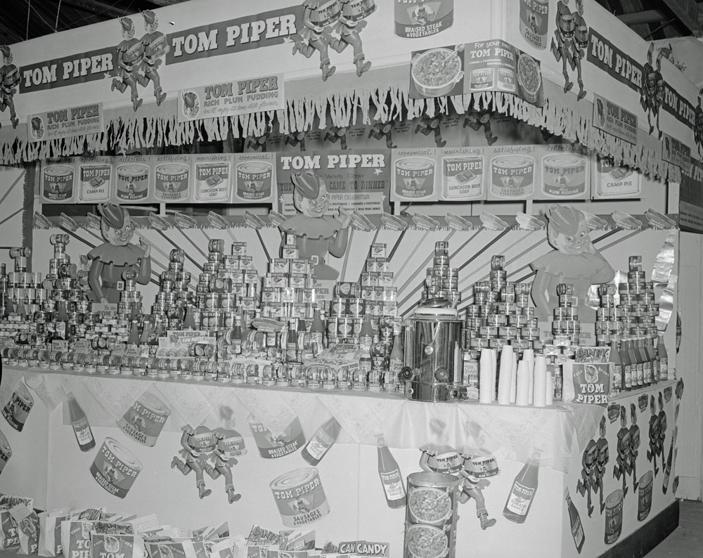 Tom Piper display, Ipswich Show, Ipswich, 1958