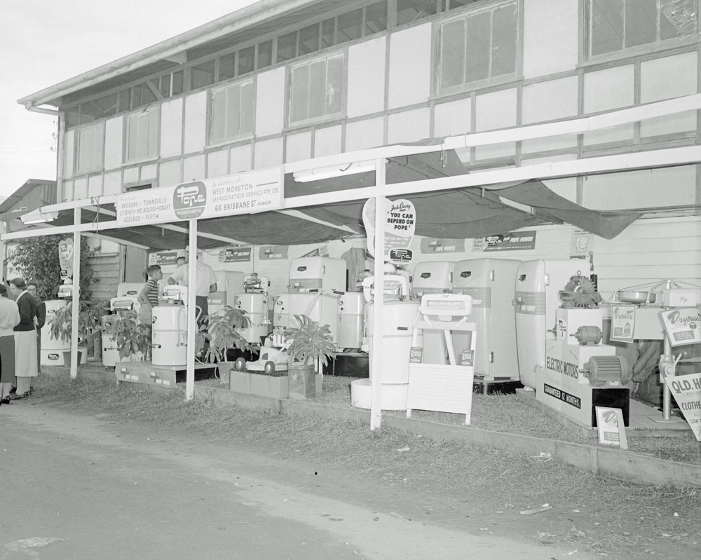 Pope Products Limited display at the Ipswich Show, Ipswich, 1958