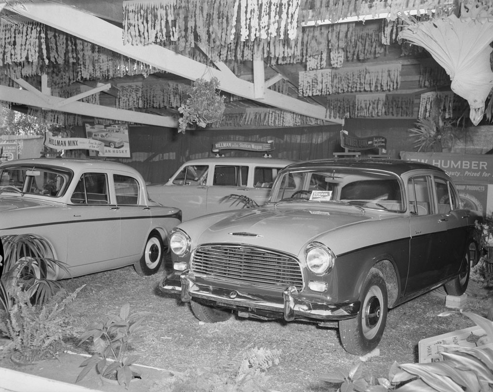 Marsh Motors display, Ipswich Show, Ipswich, 1958