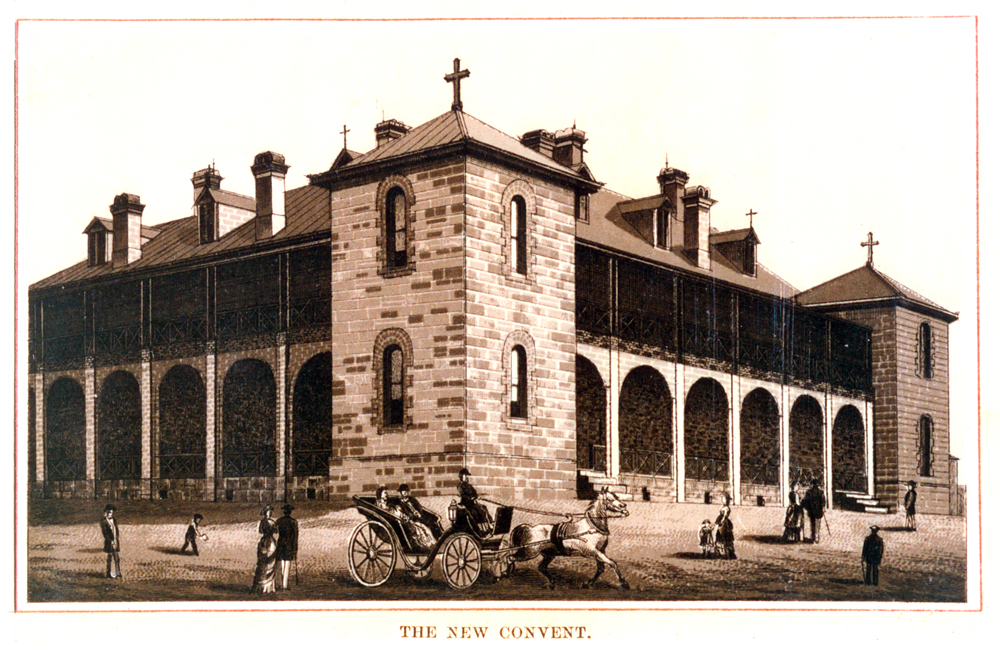 New convent at St Mary's Catholic Church, Ipswich, 1887 (1990s)