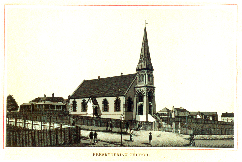 Presbyterian Church, St Stephen's, and Presbytery, Ipswich, 1887 (1990s)