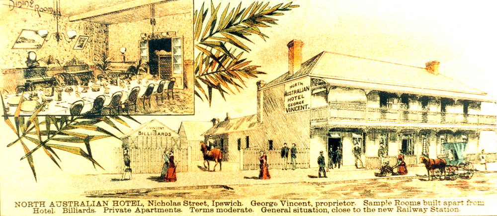 North Australian Hotel, Ipswich, 1895 (1990s)