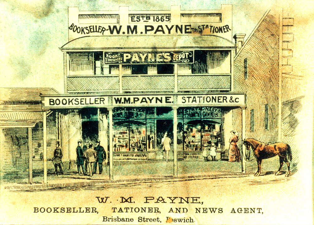 W. M. Payne, Bookseller, Ipswich, 1895 (1990s)
