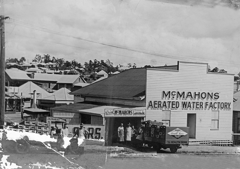 McMahons Soft Drink Factory, Ipswich, 1939