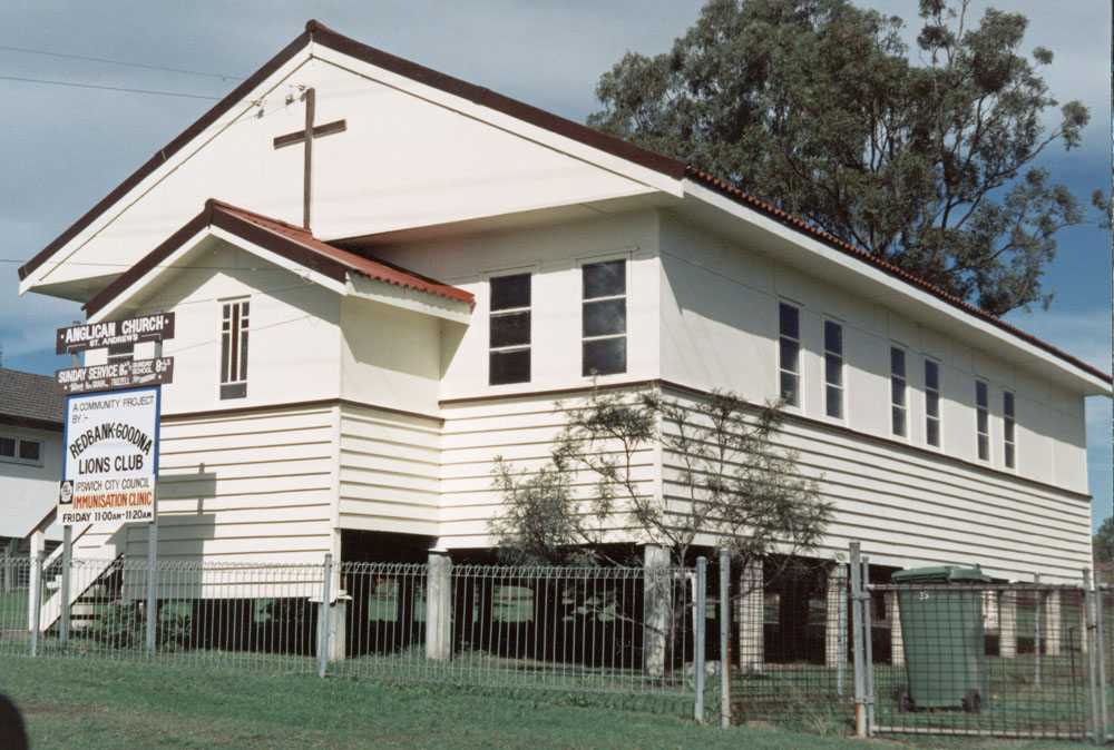 Church at 37 Brisbane Road, Riverview, Ipswich, 1991