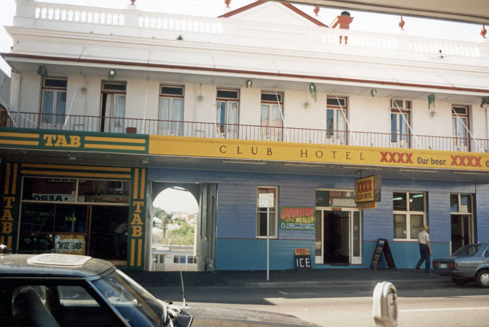 Club Hotel (Stumps), 215 Brisbane Street, Ipswich, 1991
