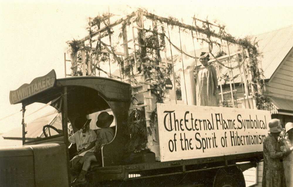 St Patrick's Day Parade,  c.1940