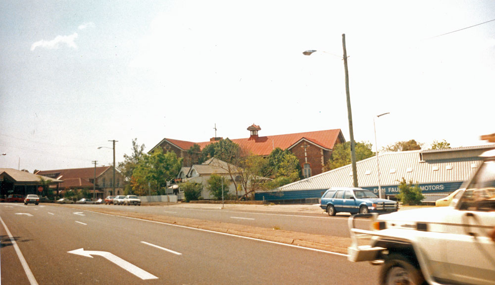 Churchill Street towards East Street, Ipswich, 1992