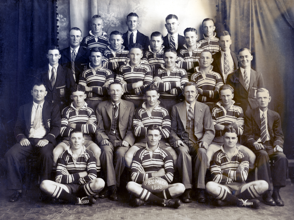 West End Rugby League Football Club, Ipswich, First Grade Premiers, 1940