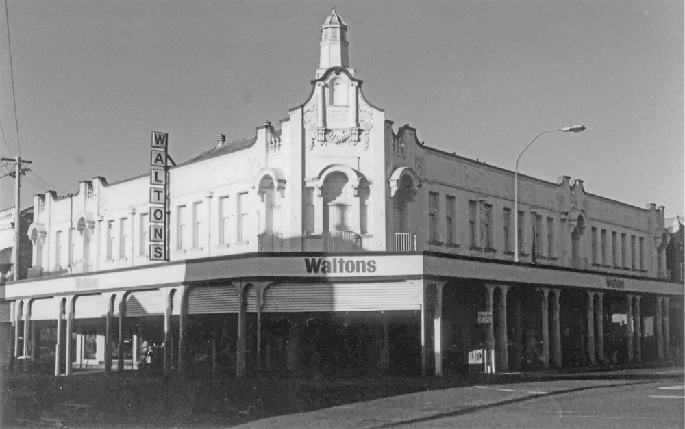 Waltons, corner Nicholas and Union Streets, Ipswich, 1985