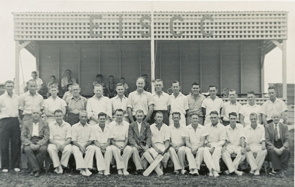Members of the East Ipswich Sports Cricket Club, East Ipswich, c.1948