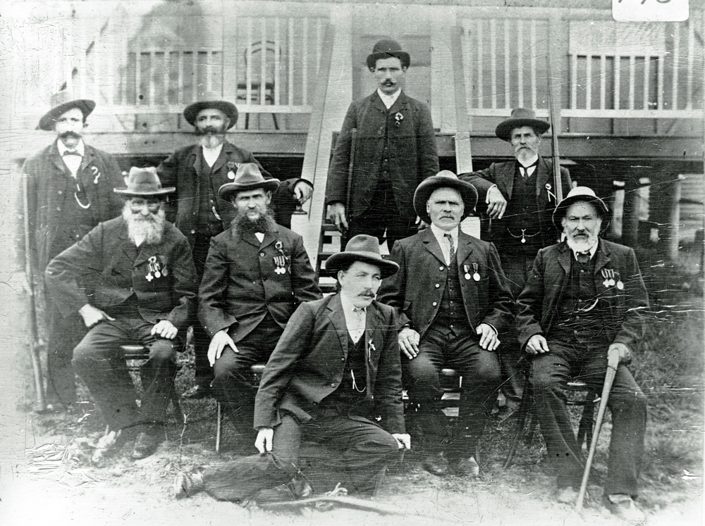 Members of the German Club, Marburg, Ipswich, 1900