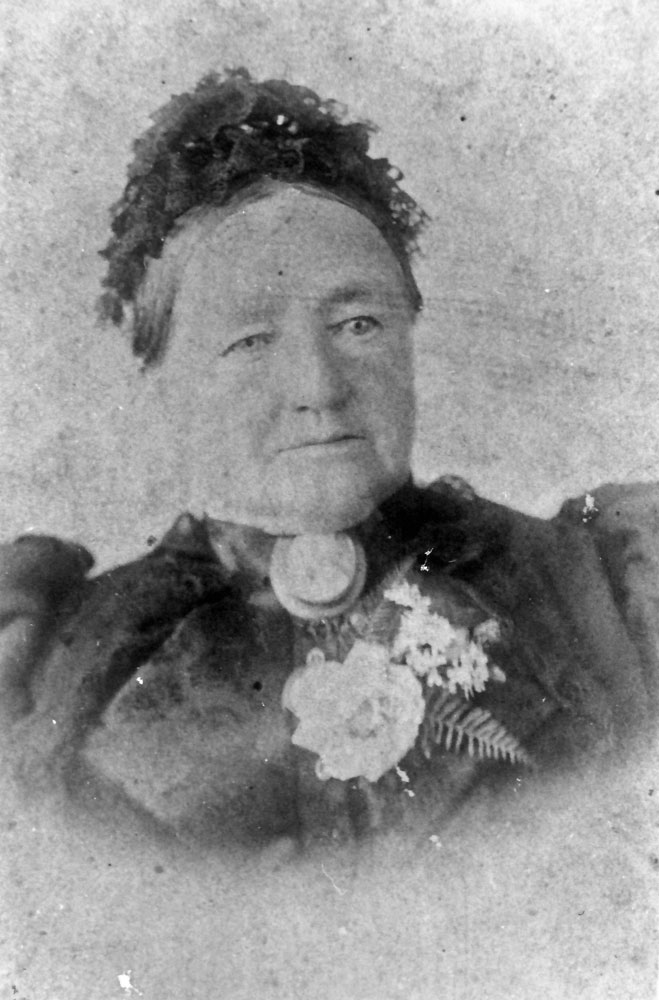 Portrait of Mary Stuart, wife of James Stuart, who was the first teacher at the Frederich School, Marburg, 1879 - 1880