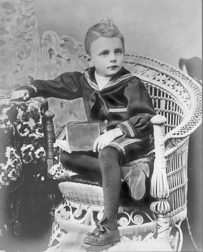 Portrait of Terence Hildebert (Bertie) Piper, Ipswich, c.1897