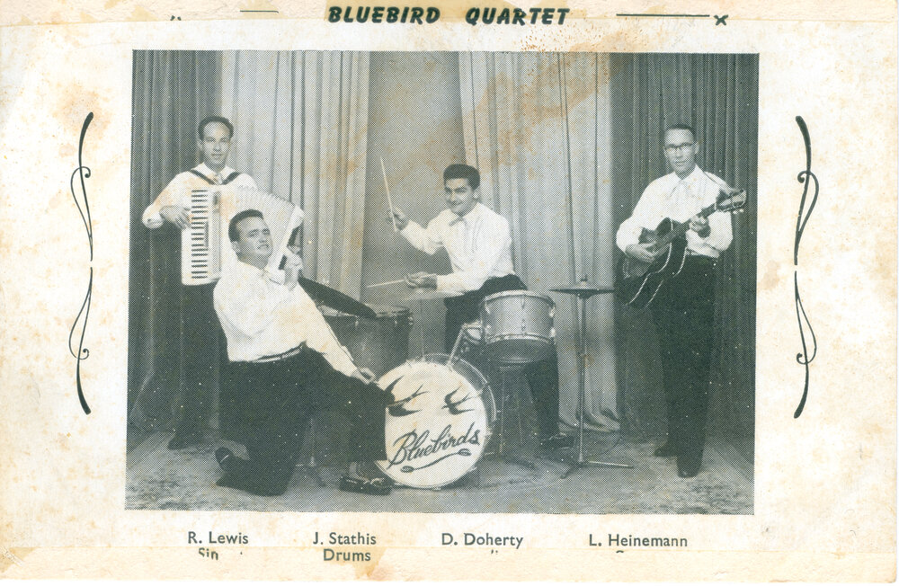 Bluebird Quartet, Ipswich, 1950s