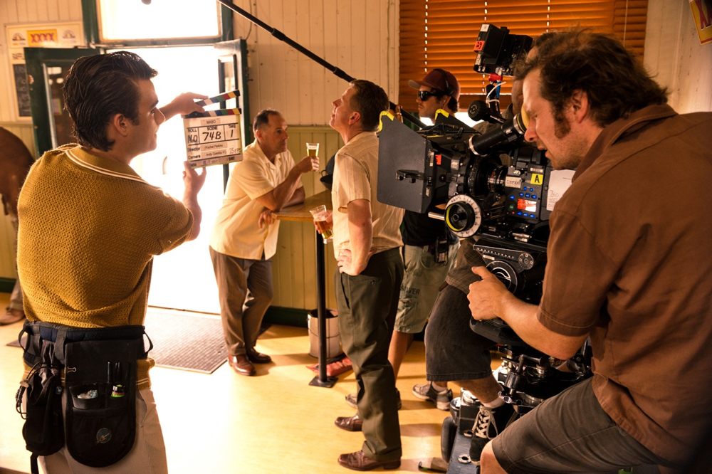 Interior of Rosewood Hotel - Middle Pub during production of film, 'Mabo', Rosewood, Ipswich, 2011