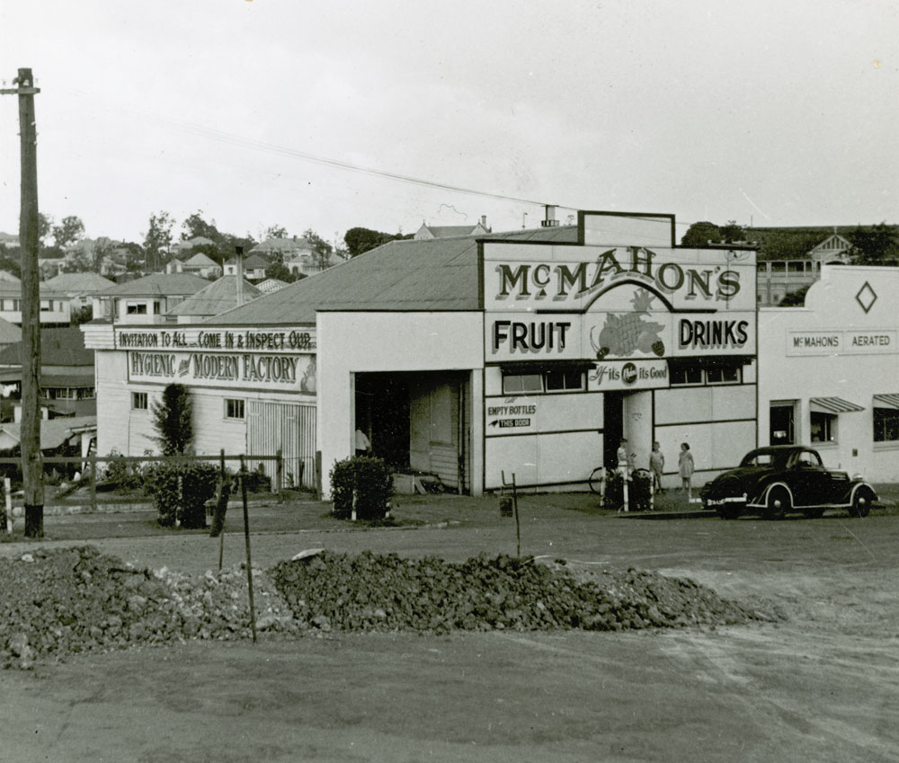 McMahons Soft Drink Factory, Ipswich, 1953