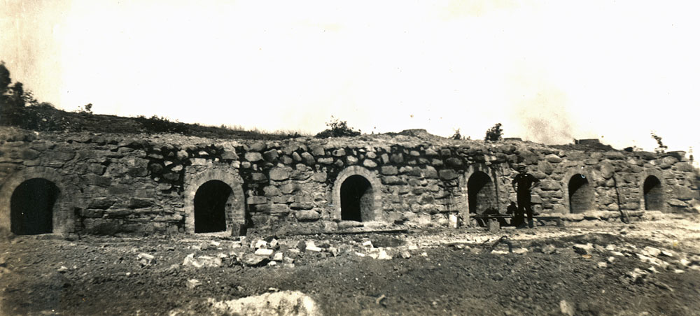 Klondyke Colliery coke ovens, North Ipswich, c.1928