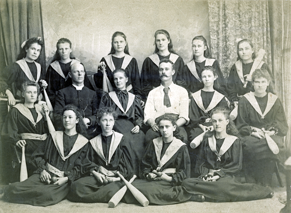 Girls' Club, St Thomas' Anglican Church, North Ipswich, c.1900