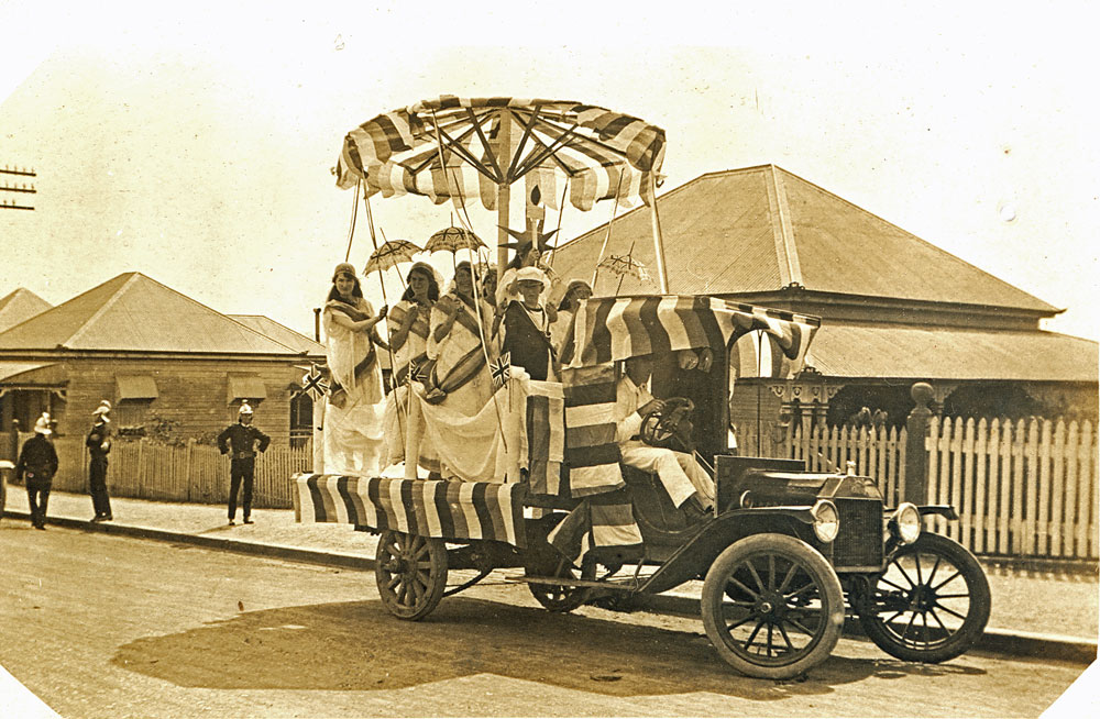 Cribb &amp; Foote parade, Ipswich, c.1919