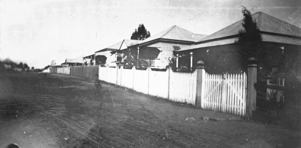 View of Waterworks Road, Ipswich, c.1920