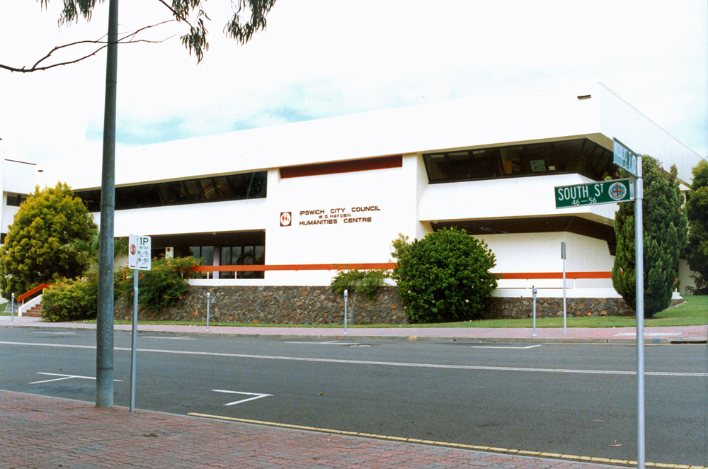 Humanities Centre, corner South and Nicholas Streets, Ipswich, 1992