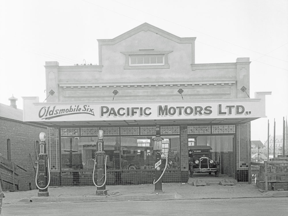 Pacific Motors, 221 Brisbane Street, Ipswich, 1927