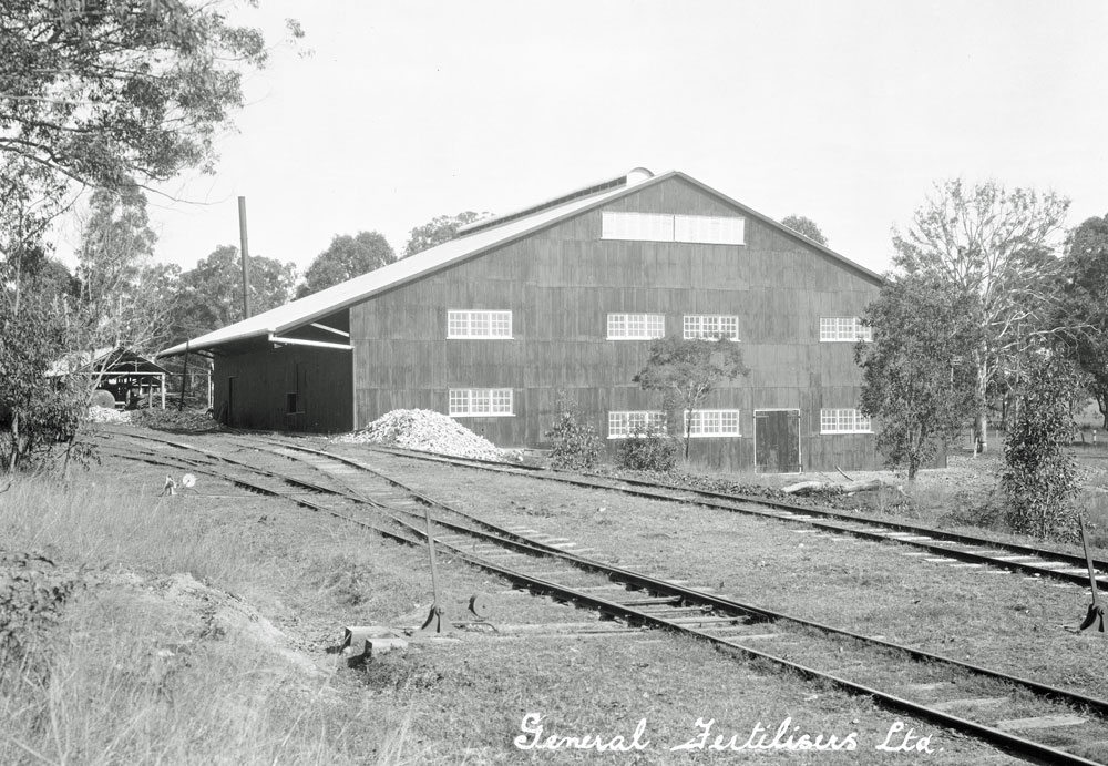 General Fertilisers Ltd., exterior, Mary Street, Blackstone, Ipswich, 1930s
