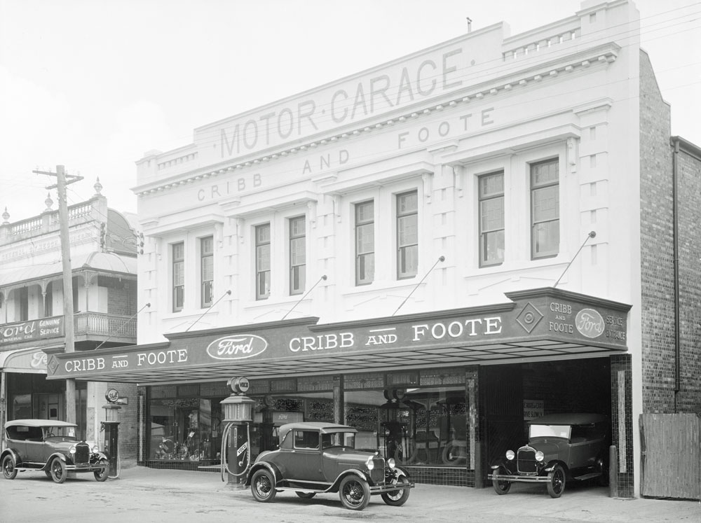 Cribb &amp; Foote motor garage, 144 Brisbane Street, Ipswich, c.1930
