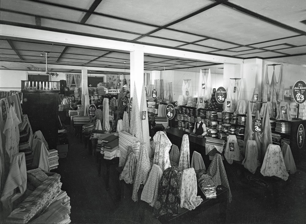 ACB Sell For Less Material Store, 136 Brisbane Street, 1930s