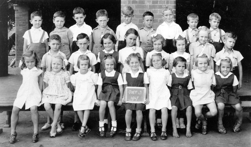 Ipswich West, Prep 3 class, 1947