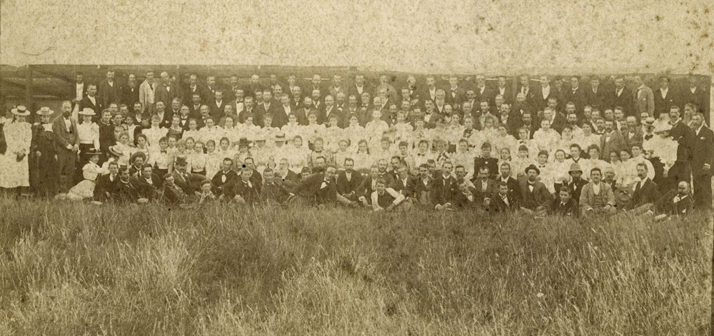 Cribb &amp; Foote 50th Anniversary picnic, Ipswich, 1899