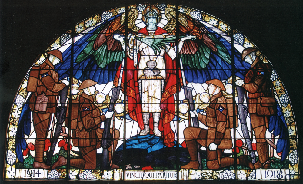 R.S.L Memorial window, Ipswich, 2015