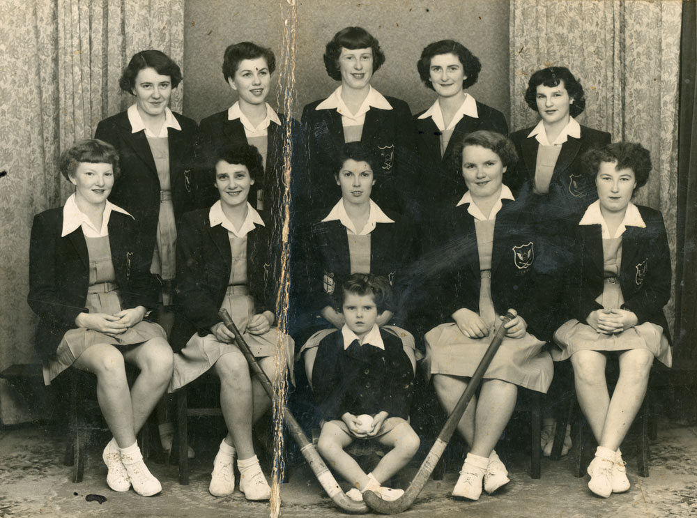 Vikings Ladies' Hockey Club - Runners Up, Ipswich, 1954