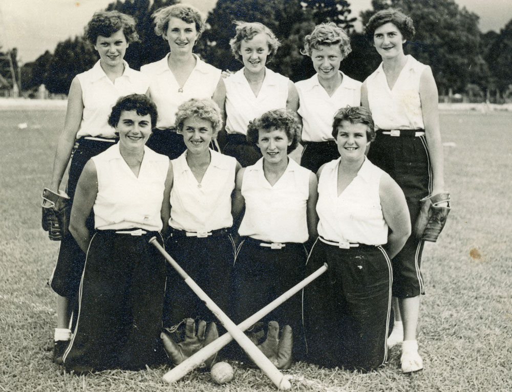 Ipswich Ladies Softball  A Team, Toowoomba, 1956/1957