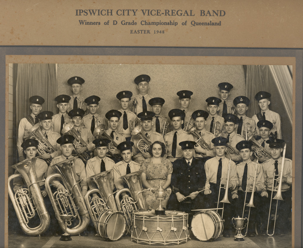 Ipswich City Vice-Regal Band, 1948