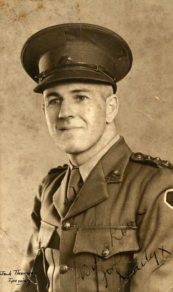 Portrait of James (Jim) Thomas Finimore, Ipswich, c.1939