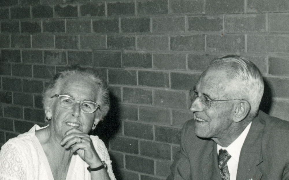 Phyllis and Jim Finimore, Ipswich, c.1980