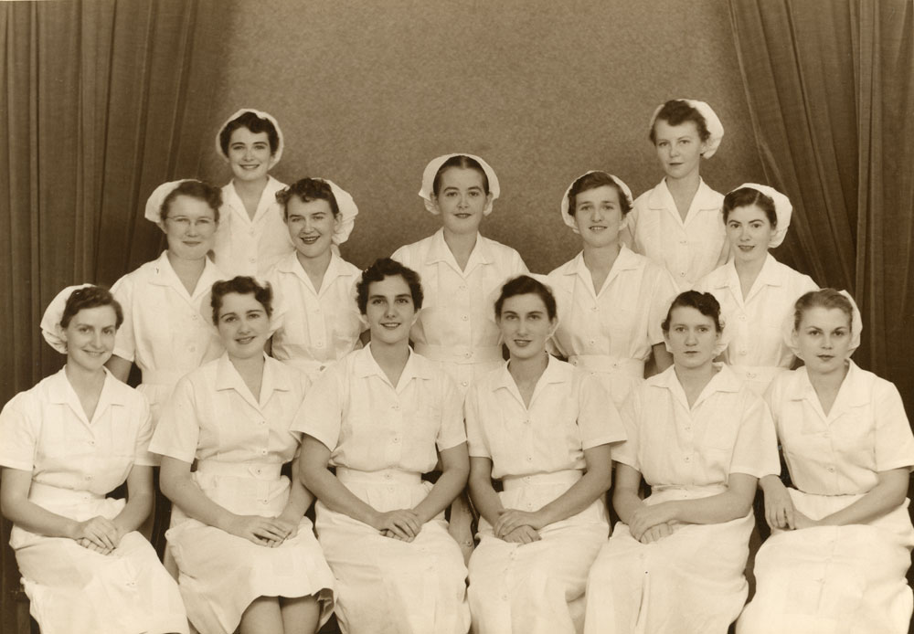 General nurse graduates, Ipswich General Hospital, Ipswich, 1954