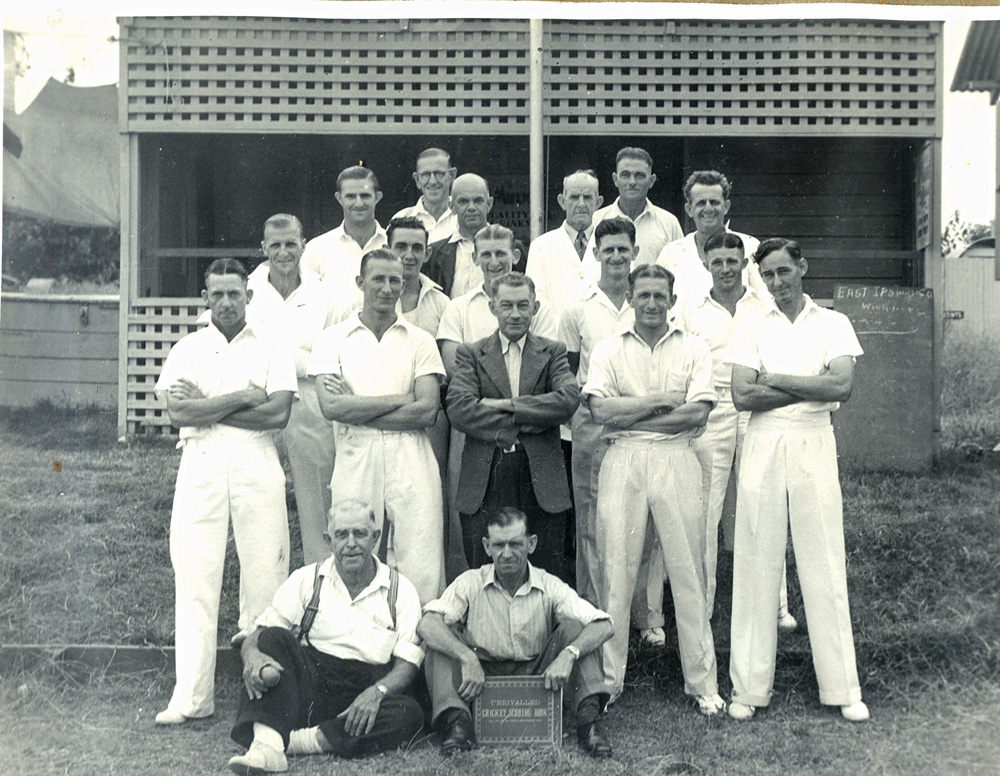 East Ipswich Sports Cricket Club, at Spring and Newtown Streets, East Ipswich, 1948