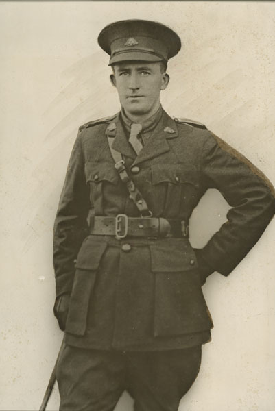 James Danaher, Surveyor and soldier, Ipswich,  c.1914
