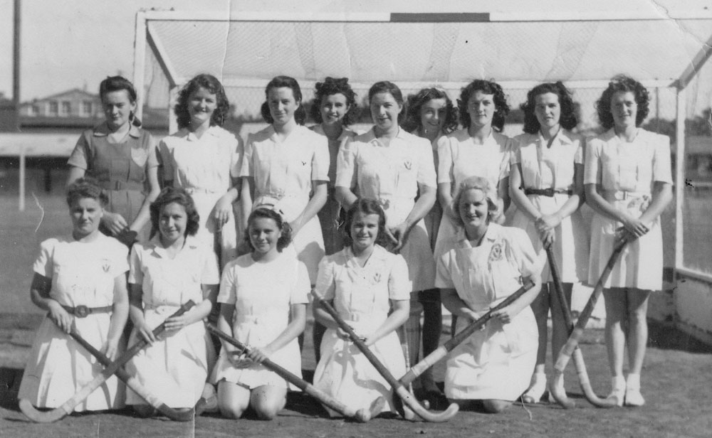 Thistles Red Hockey Team, Ipswich, 1948