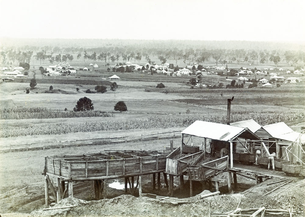 Glencoe Mine, Rosewood, early 1920s