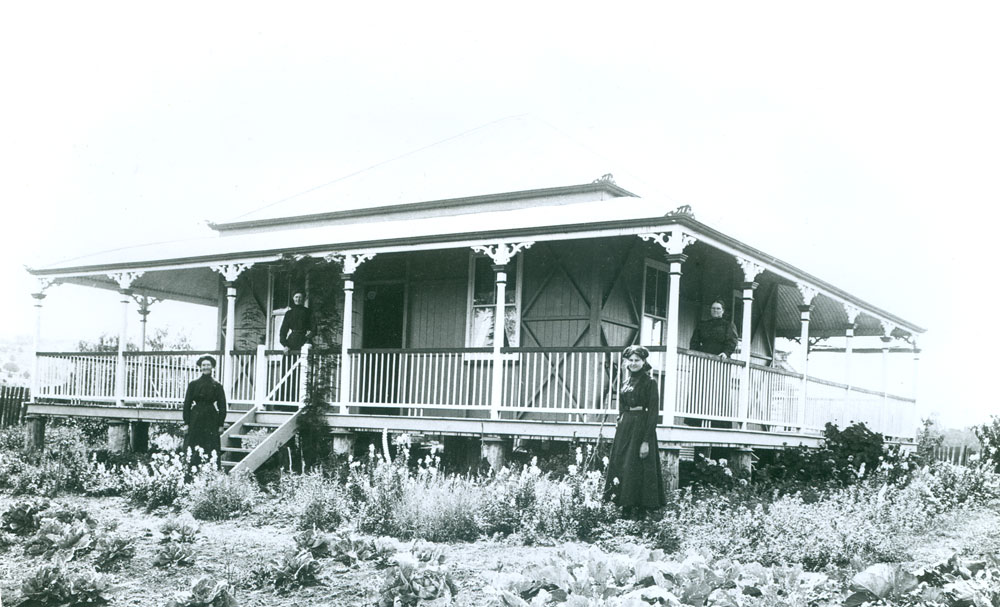 Keates family home, Tallegalla, Ipswich, c.1914