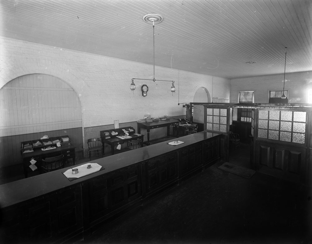 Interior of State Government Insurance Office, Ipswich, c.1920s