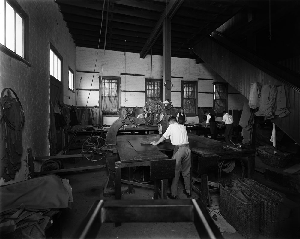 Interior of Bishop and Woodward, Ipswich, 1920s