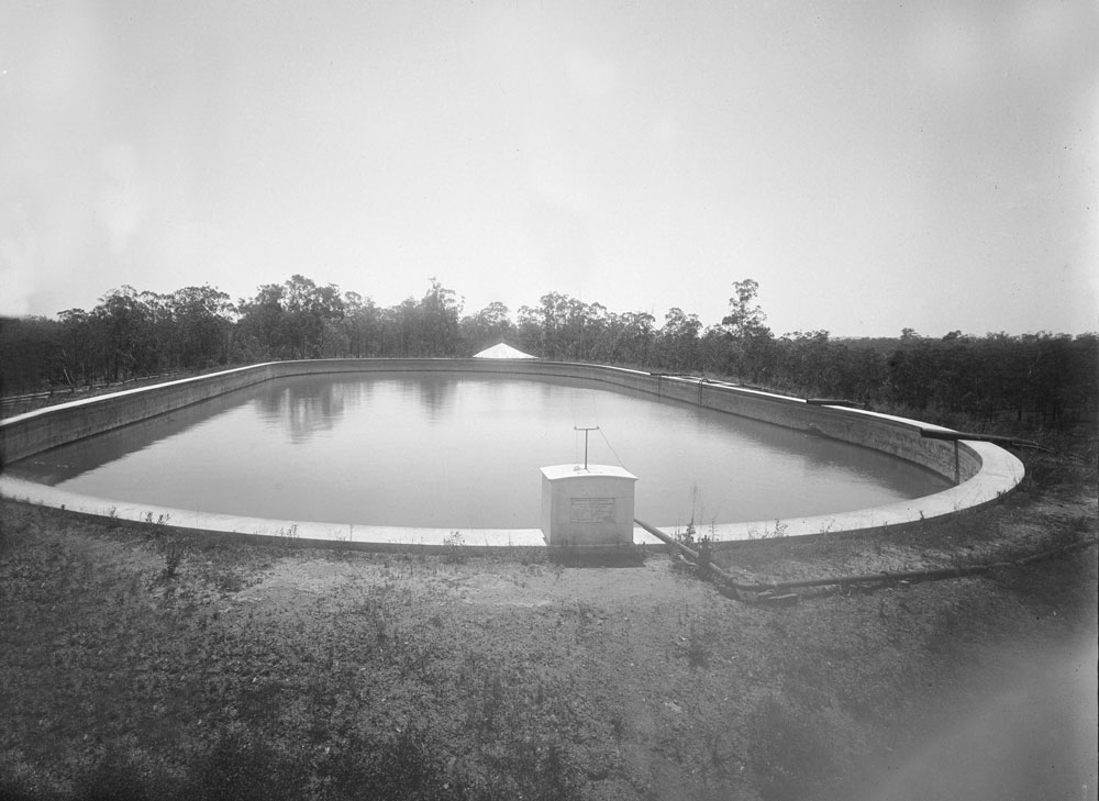 Kholo Reservoir, Ipswich, c.1920