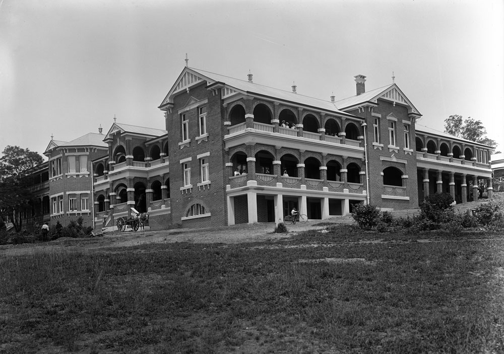 Ipswich General Hospital, main building, Ipswich, 1920s