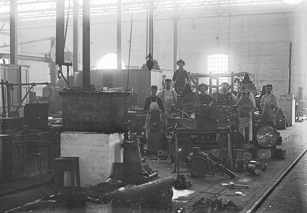 Ipswich Railway Workshops, Ipswich, 1910